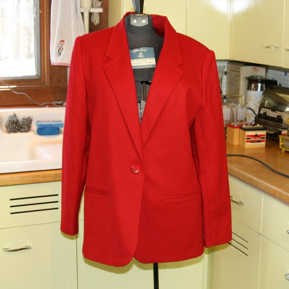 Sag Harbor Petite Wool Women's Blazer